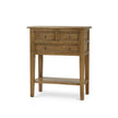 Eton 3 Drawer Side Table in Antique French Oak