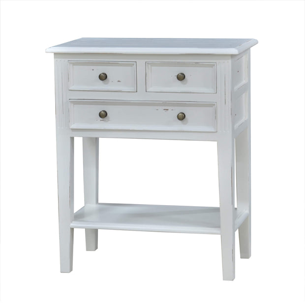 Eton 3 Drawer Side Table