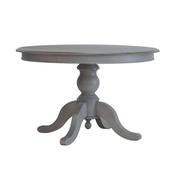 Farmhouse Round Pedestal Table 48''