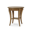 Bradley Round Side Table in Antique French Oak