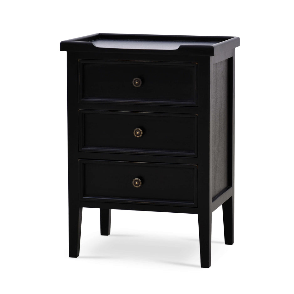Eton 3 Drawer End Table in Batavia Black
