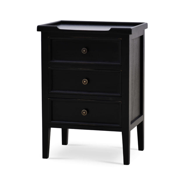 Eton 3 Drawer End Table in Batavia Black