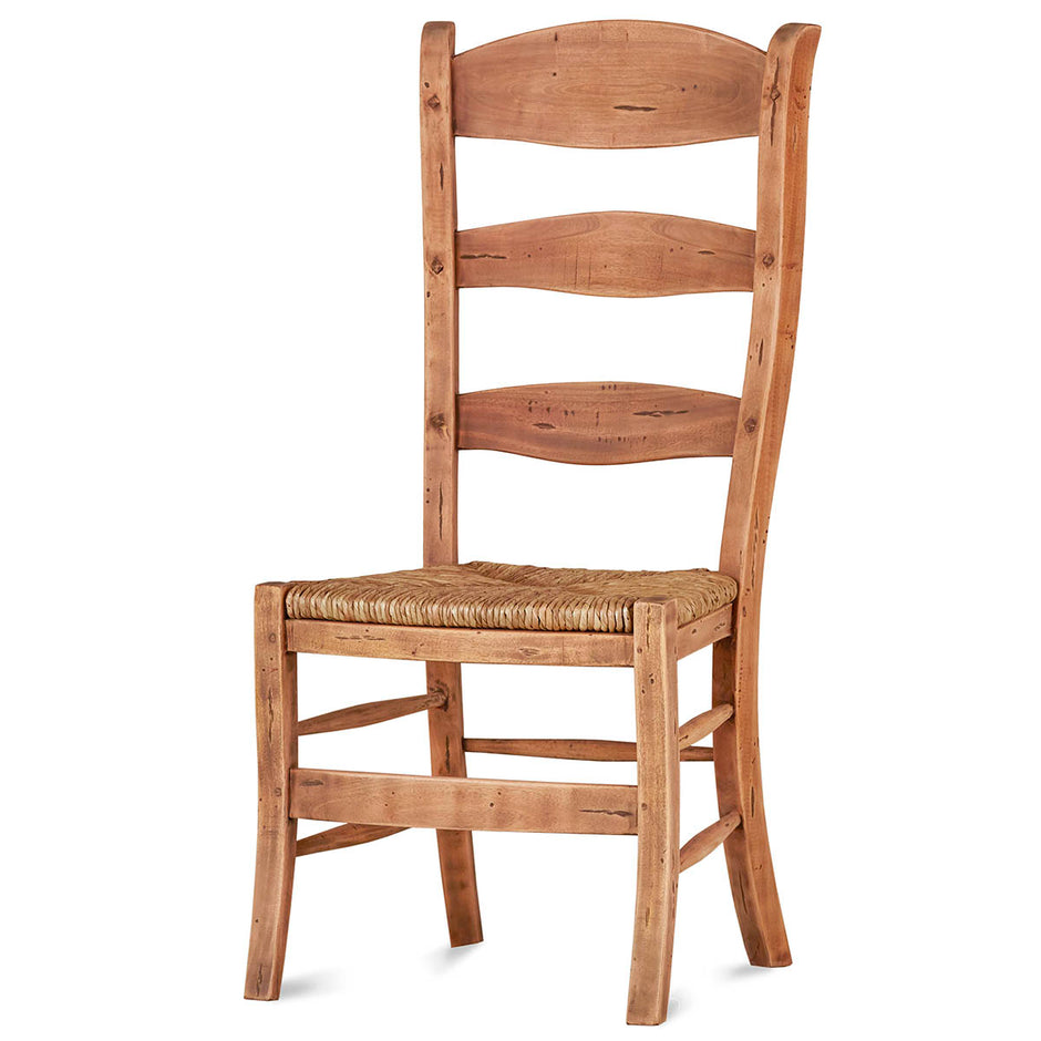 Peg & Dowel Ladder Back w/ Rush Seat