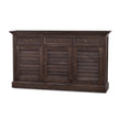 Narrow Shutter 3 Door Sideboard