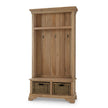 Homestead Hallstand w/ Rattan Baskets
