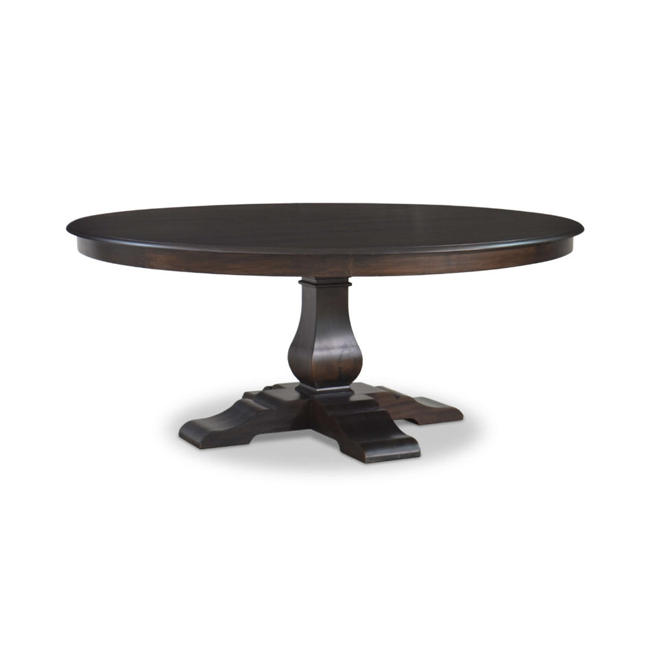 Trestle  Round Dining Table