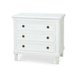 Hayward 3 Drawer Dresser Small in Architectural White