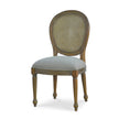 Tulip Rattan Back Dining Chair w/o Fluted Leg