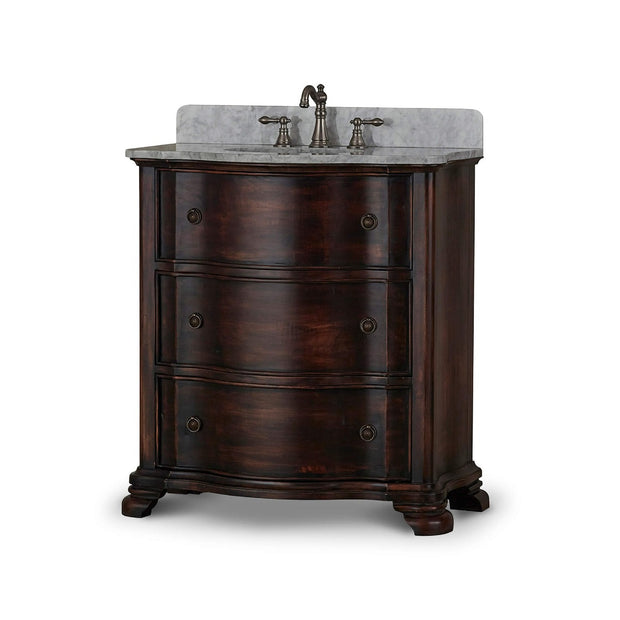Davis Vanity w/ Sink & Marble Top