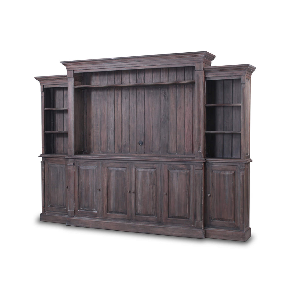 French Hens Media Cabinet