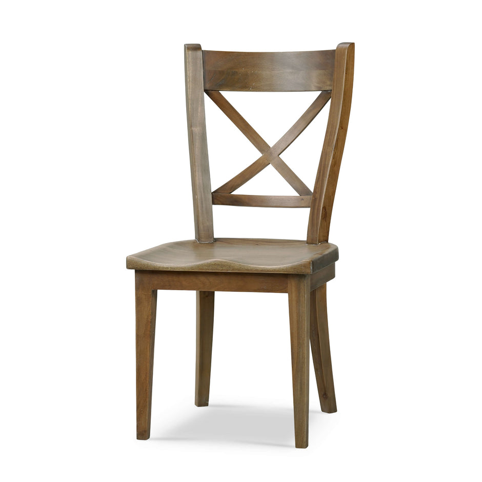 Summerset Chair w/ Wood Seat in Straw Wash