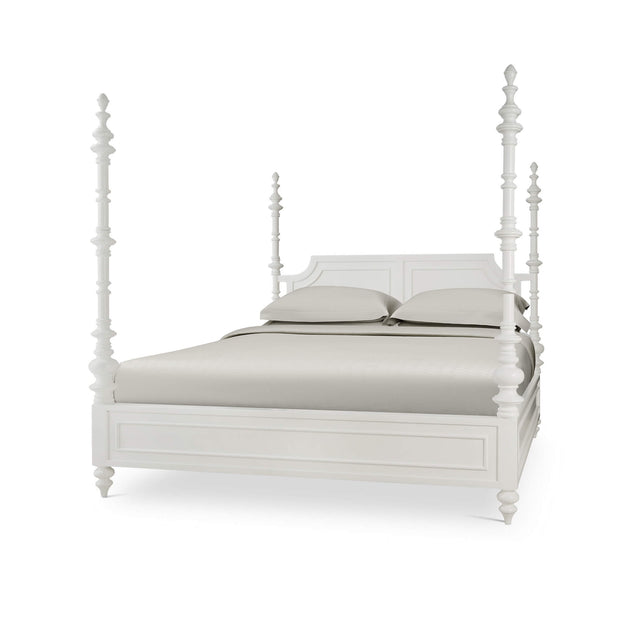 Savannah Bed King in True White