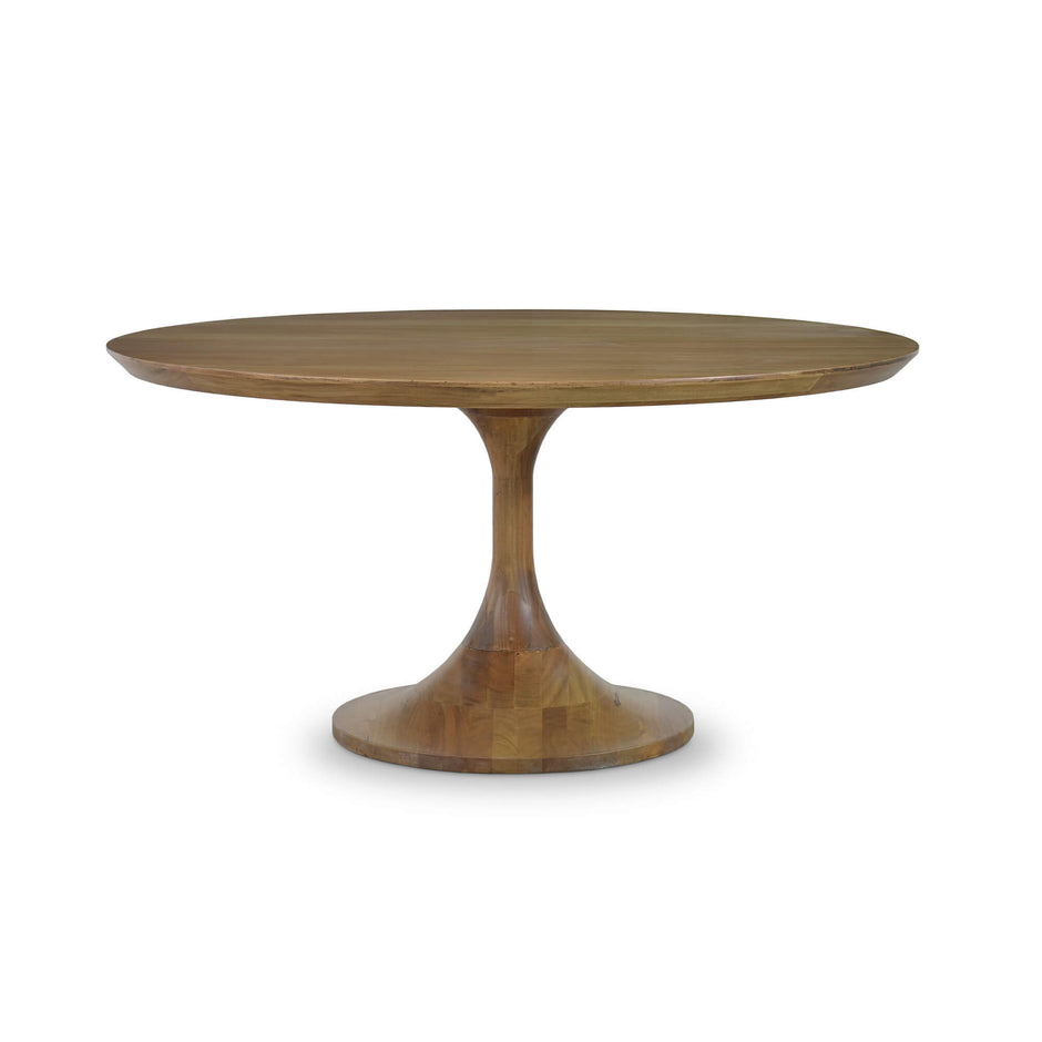 Pierre Round Dining Table 60'' in Antique French Oak