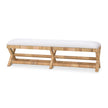 Renoir Rattan X Bench