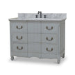Provence Single Vanity w/ Sink & Marble top