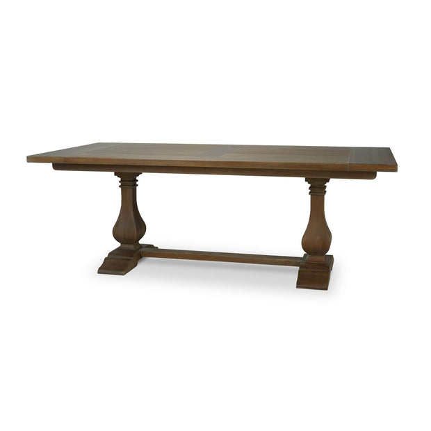 Trestle Dining Table 84'' in Straw Wash
