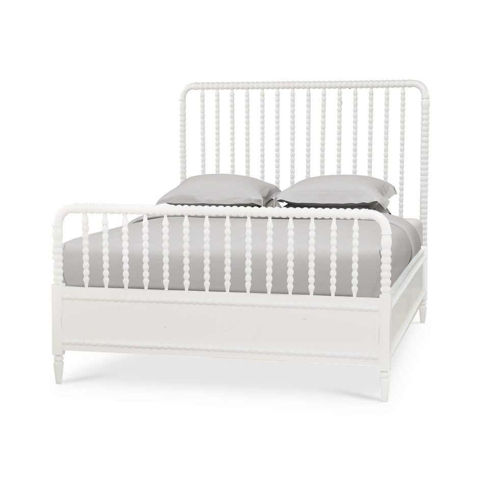 Cholet Bed Queen in Architectural White
