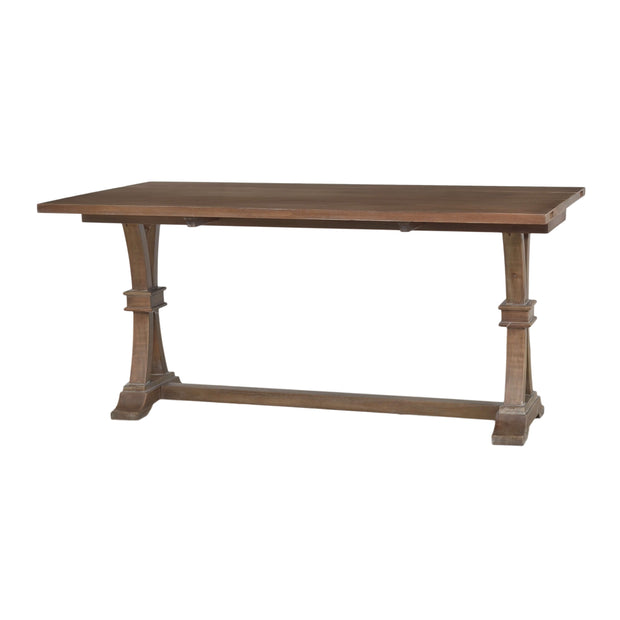 Archer Folding Top Sofa Table in Straw Wash