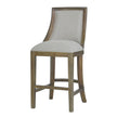 Monarch Counter Stool w/ Rattan Back