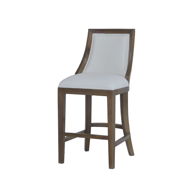 Monarch Counter Stool w/ Rattan Back