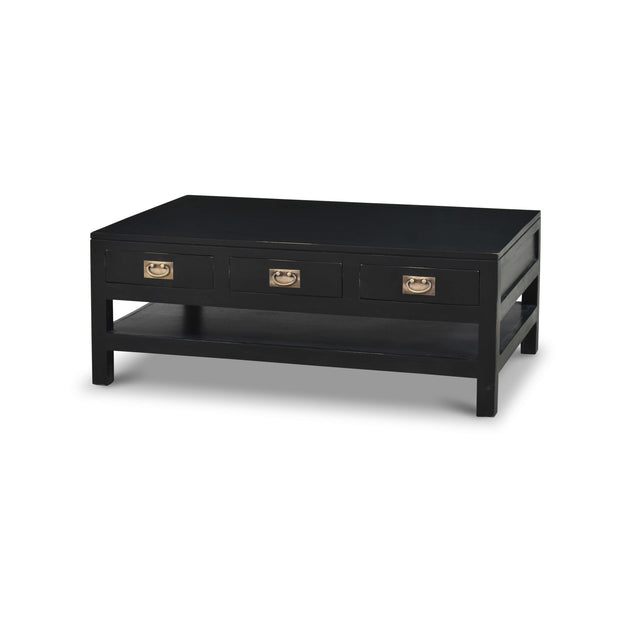 Kagu 6 Drawer Coffee Table w/ Shelf