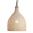 Hampton Rattan Pendant Small