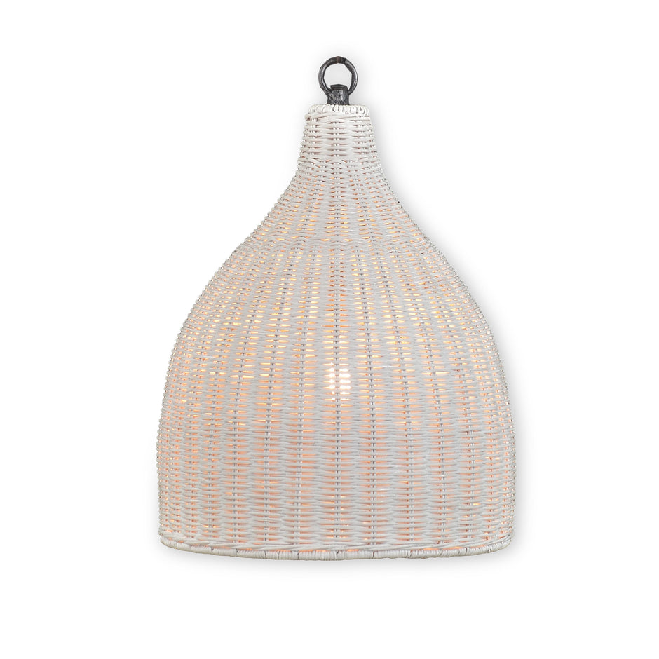 Hampton Rattan Pendant Small