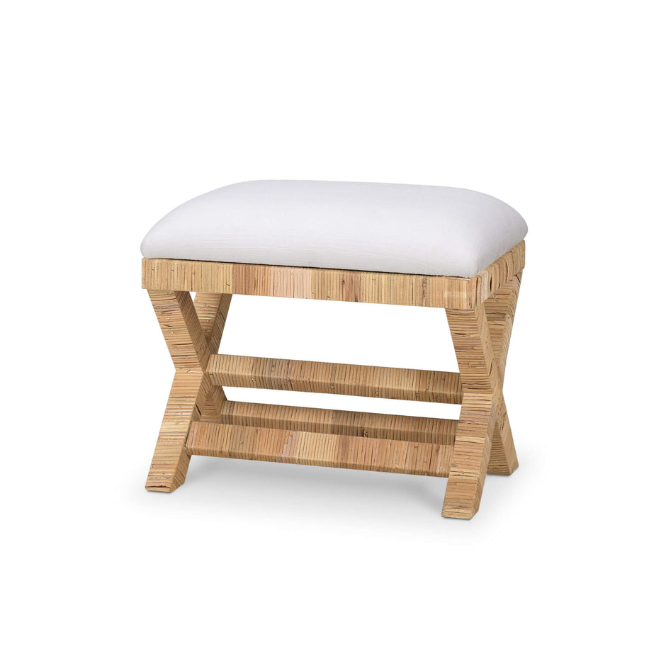 Renoir Rattan X Bench Small
