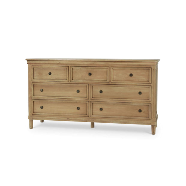 Hayward 7 Drawer Dresser in Fruitwood