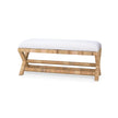 Renoir Rattan X Bench Medium