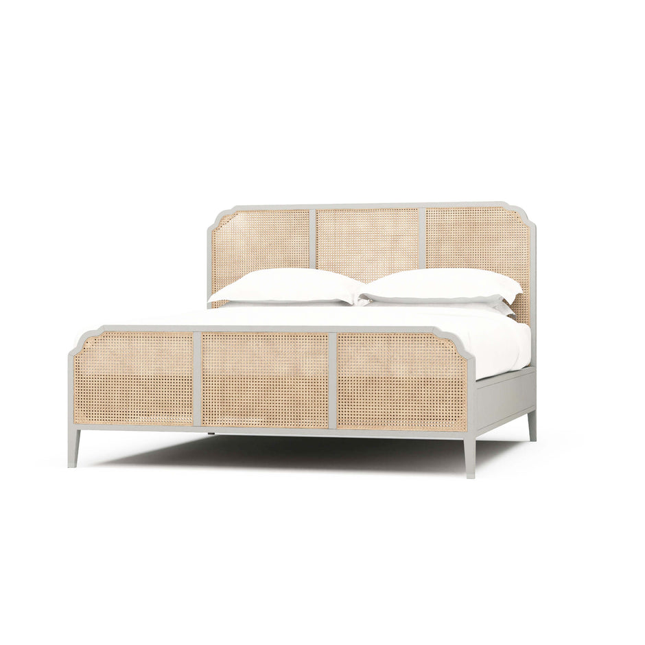Marisol Bed w/ Rattan
