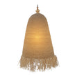 Verdon Large Knitted Pendant in Natural