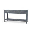 Kagu Console Table w/ Raffia