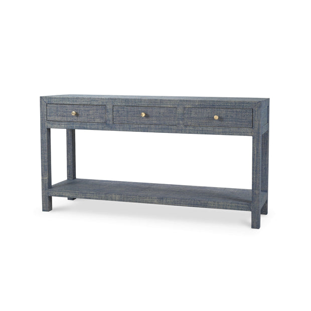 Kagu Console Table w/ Raffia