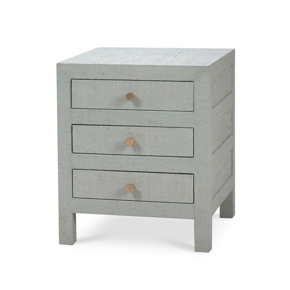 Kagu End Table w/ Raffia