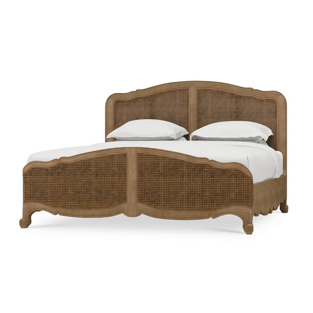 Covington Rattan Bed King