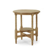 Cholet Round Side Table in Fruitwood
