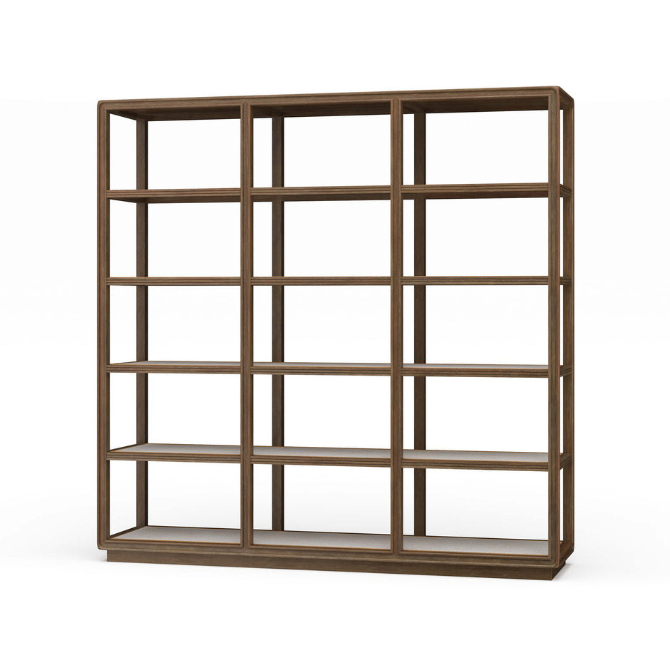 Cohan Bookshelf w/ Rattan