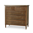 Cholet 5 Drawer Dresser in Straw Wash