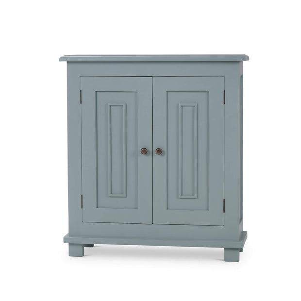Osborn Narrow 2 Door Cabinet in Ocean Blue