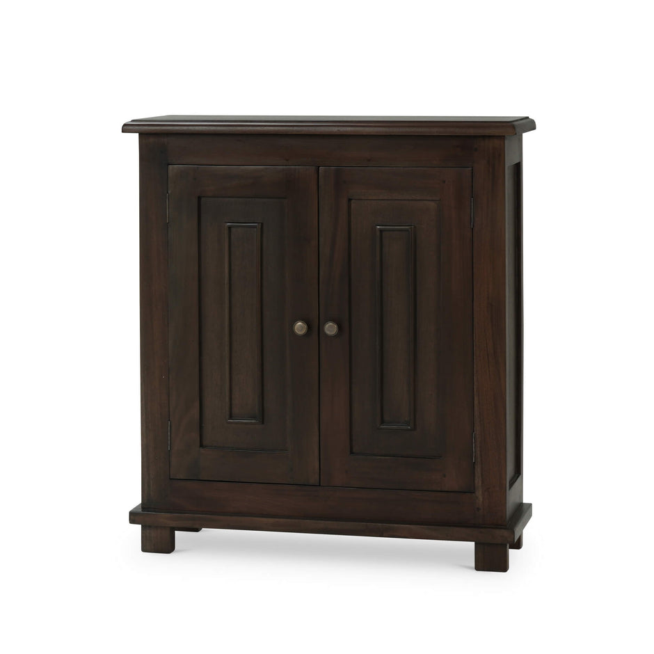 Osborn Narrow 2 Door Cabinet in Walnut
