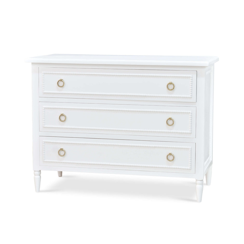 Cholet 3 Drawer Dresser in Architectural White