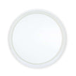 Cholet Round Mirror Large in Architectural White
