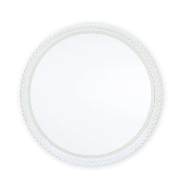Cholet Round Mirror Large in Architectural White