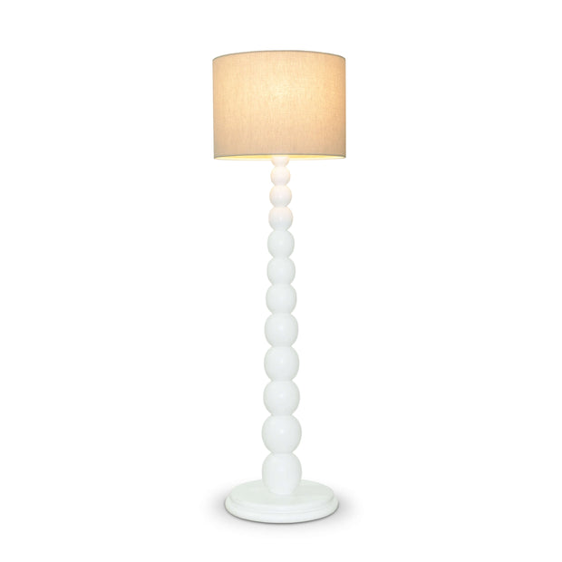 Cholet Floor Lamp in Architectural White