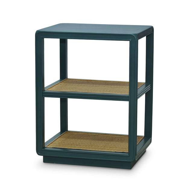 Cohan End Table w/ Rattan