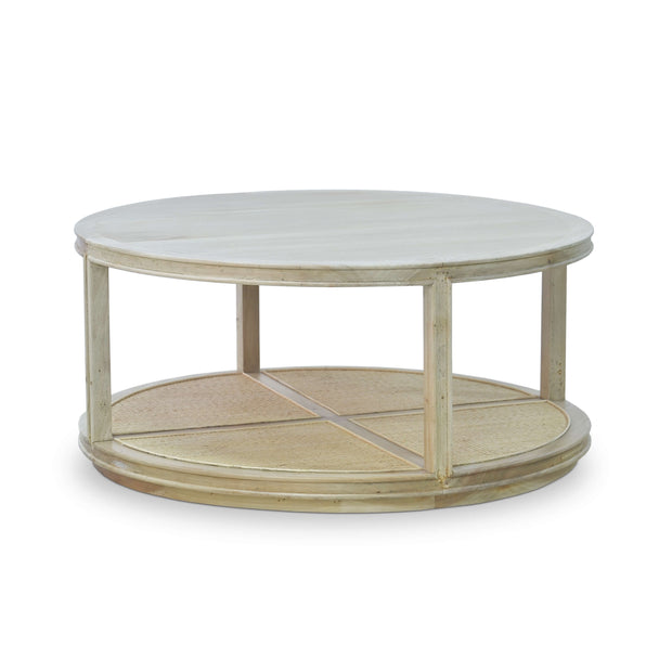 Cohan Coffee Table Small w/ Rattan