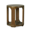 Corte End Table in Straw Wash
