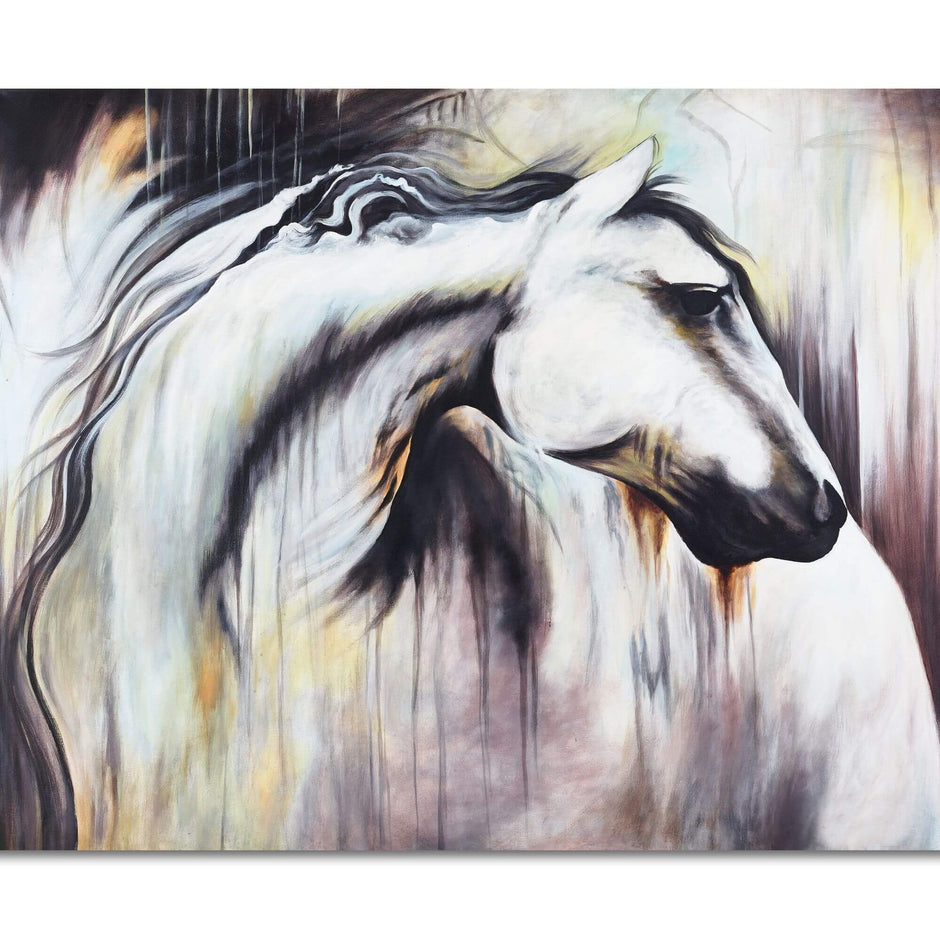 Horse 2 on Canvas 48 x 36 w/o Frame