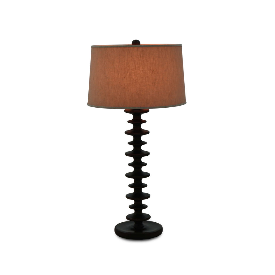 Milano Table Lamp in Walnut